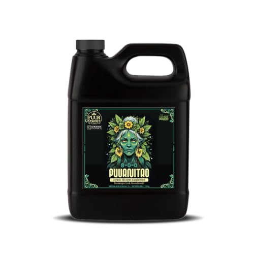 Cronk Nutrients 500mL PuurNitro Organic Nitrogen Fertilizer 8-0-0 – Liquid Plant Food for...