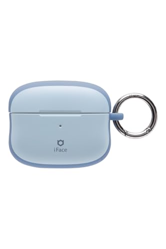 AirPods Pro2 iFaceケース付き ブルー iFaceのAirPods Proケース GripOnから、人気のペールブルーカラーが
