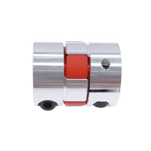 Acoplamiento flexible de aluminio D20L25 de 8x8mm tipo ciruela para motor 5