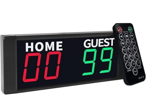 Marcador digital portátil mini para básquetbol y deportes