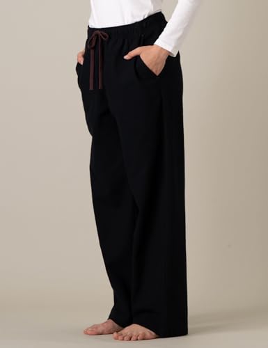 Image of LAPASA Women's Flannel Pajama Pants with Pockets & Drawstring L74