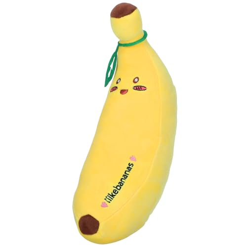 Toddmomy 1 Stück Kinder-Plüsch-Bananenkissen Gefüllte Bananen-Plüschtiere Weiche Bequeme Umarmungskissen Geburtstagsgeschenke Für Kinder 35 cm