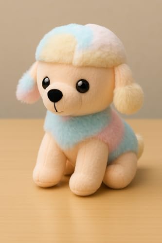 Image of SARO Cow Tremp Plush Soft Toy Cute Kids Animal Home Decor Boys /Girls (Pack of 1)(30 Cm) | (White and Light Blue)