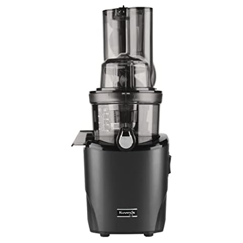 Kuvings REVO830 Juicer - Double Mouthpiece, Automatic Cutting System (Black) Cover