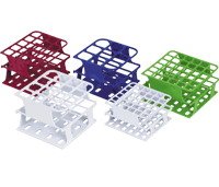Tube Rack - Half Size, 25mm 16 Place (Green) (pk of 8)