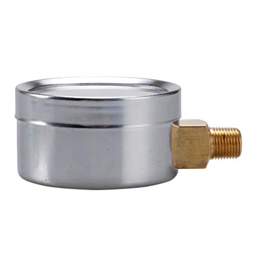 VILLCASE Medidor de PressÃ£o Com Medidor de PressÃ£o de Ã“leo de Ãgua Com Medidor de PressÃ£o Com Co