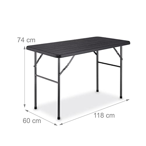 Table de jardin pliante pour optimiser l'espace des petits balcons encombrés - 5