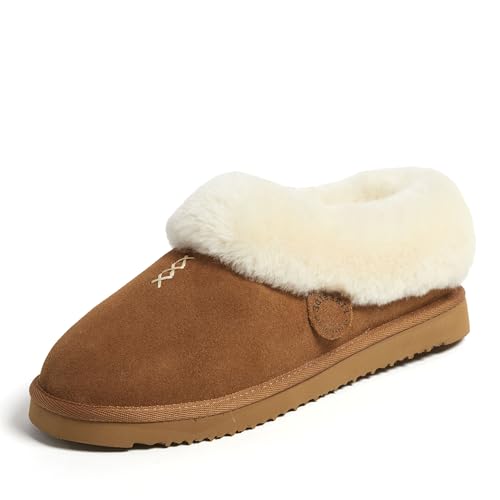 Dearfoams womens Fireside By Dearfoams Adelaide Shearling Clog