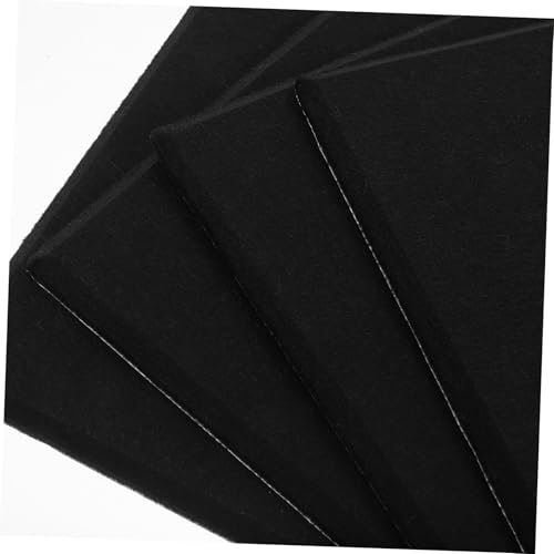 Brique murale auto-adhésive noir et panneau mur adhésif felt isolant phonique - 6