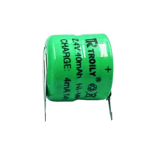 2 pilas recargables Ni-MH 2.4V 40mAh con 2 pines miniatura 3