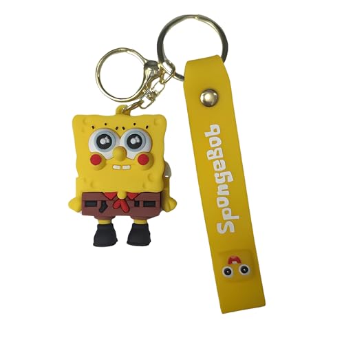 Image of Cute 3D Keychain | Keyring & Quirky Bag Charm | Hard Silicone, Unbreakable | Travel Essential | Kids Friendly | Strap & Bag Hook