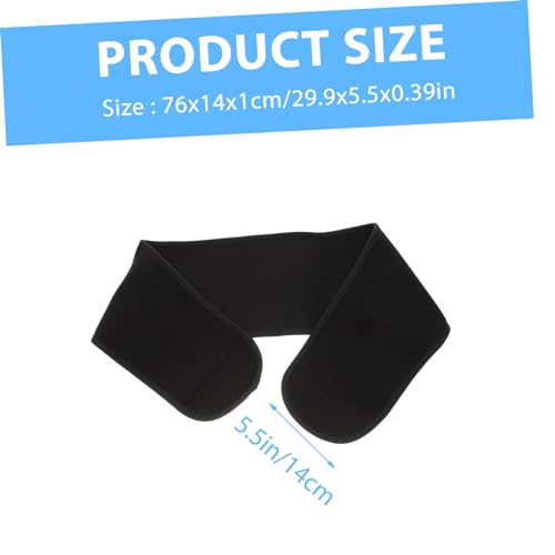 Soporte lumbar transpirable para niños negro miniatura 3