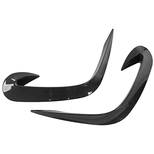 Fog lamp trim, cubierta estilo fibra de carbono para 2022+, con material ABS para durabilidad y protección miniatura 2