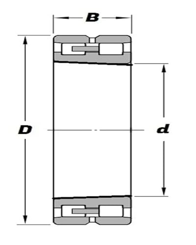 Roulement à rouleaux NN3022K P5 de précision à deux rangées pour broches - 4