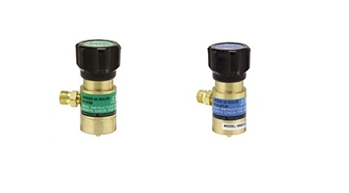 Gentec Regulators for Disposable Cylinders Oxygen & Gas Combo