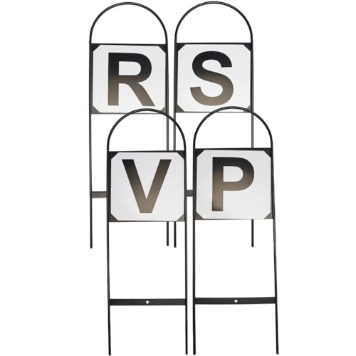 Schneiders Metal Dressage Arena Letters | Elevate Your Training with Precision and Style | Color Black | Set of 4 (RSVP)