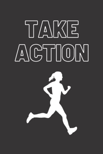 9798761764781 TAKE ACTION: Black Notebook, with 120 Pages of Lined Paper