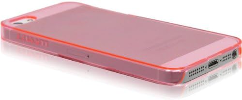 LUVVITT [Crystal View Hard Shell Anti-Scratch Transparent Clear Back Hard Case for iPhone 5 / 5S (Retail Packaging) - Crystal Clear Pink