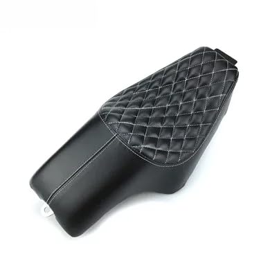 Selle pour seat passager et conducteur noir haut de gamme Sportster 883 Custom