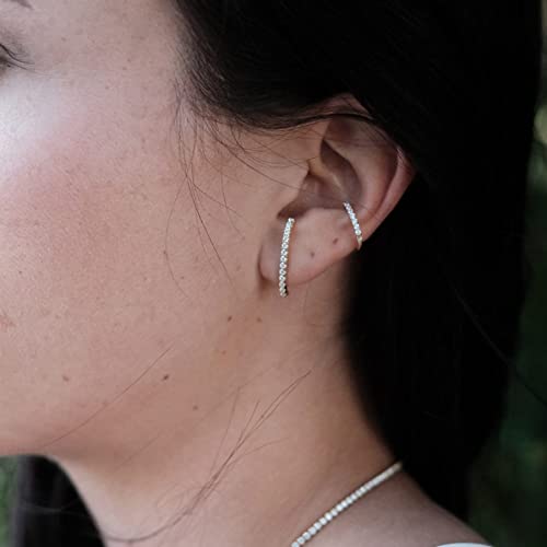 Sterling Silver Ear Cuffs No Piercings Non Pierced Cuff - Set of 2 by espere - Image 5