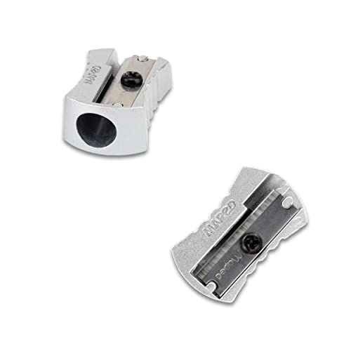 Apontador 1 Furo, Maped, Metal, 6600, Prata