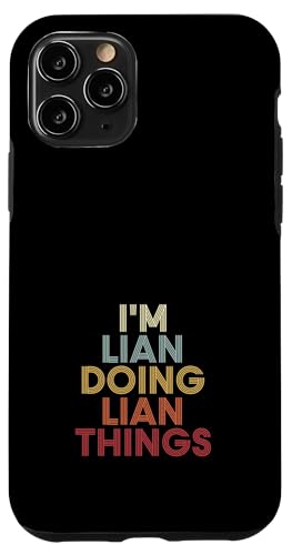 Lian Name Lian Personalized Name First Given �X�}�z�P�[�X iPhone 11 Pro �p