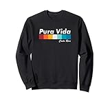 Photo Gallery pura vida costa rica retro vintage graphic design felpa Photo Gallery pura vida costa rica retro vintage graphic design felpa