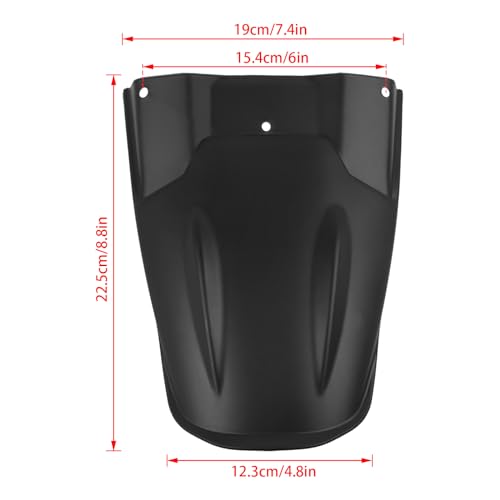 Image of CHIFUN Rear Fender Mudguard Extender Wheel Cover Splash Guard Extension Replacement for Yamaha MT-07 MT07 2013-2017 XSR 700 2016-2020 Motorcycle Dust Guards Accessories