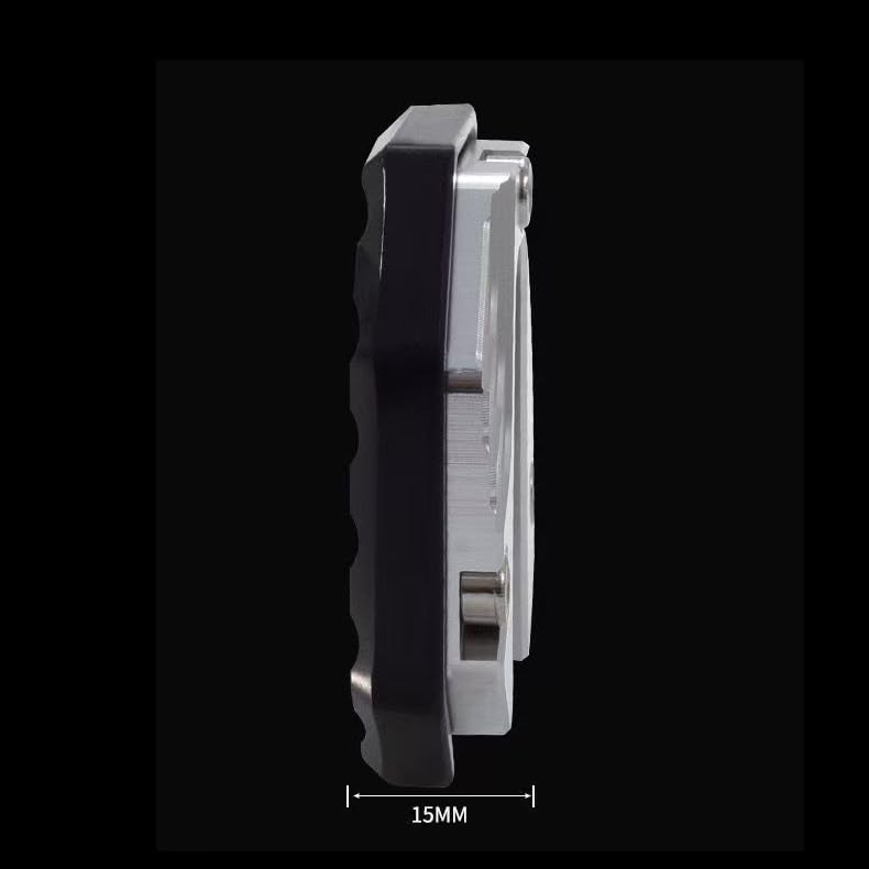 Soporte Lateral para BMW R1250GS R1200GS LC R 1200 GS R 1250 GS 2018-2023, Extensión Pata de Cabra Resistente Base de Apoyo Estabilizadora Ampliador de Apoyo Moto,Silver