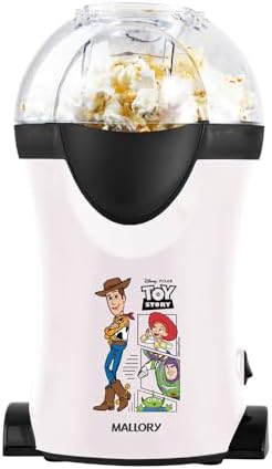 Pipoqueira Elétrica Mallory Toy Story – Pipocas Sequinhas e Sem Ó...