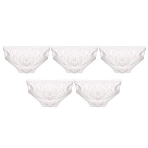 Healifty 5 peças de roupa íntima de algodão descartável para maternidade, maternidade, maternidade,