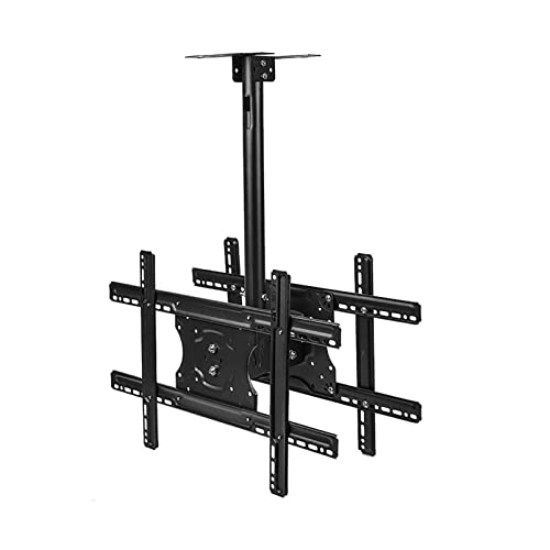 SQMGFA Soporte Universal para TV, Base para TV, Base Universal para TV, Soporte para TV de Escritorio de Altura Ajustable, Soporte Giratorio de Metal para TV de 37' a 75', soporta hasta 8