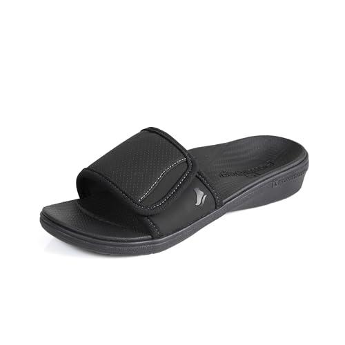 PowerStep Women's Arch Support, Plantar Fasciitis Relief Slide Sandal