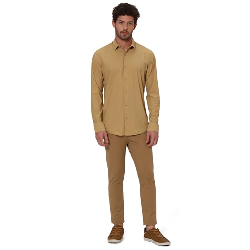 Image of MUFTI Mens Full Sleeve Slim Fit Shirts (Also Available in Plus Size)