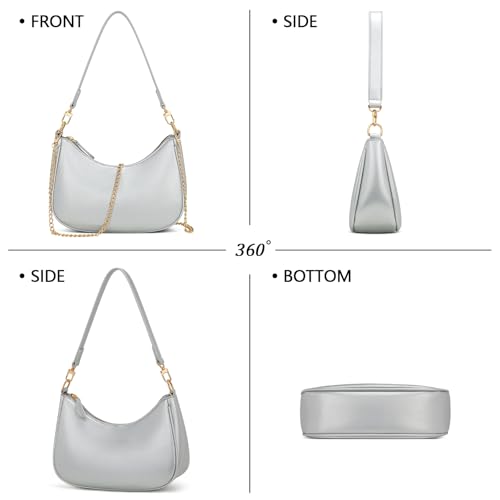 Image of KKXIU Shoulder Bag for Women Cute Hobo Purses and Handbags Retro Clutch Underarm Purse | Cute