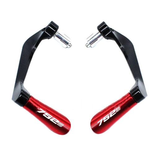 Handschutzteil Für Benelli 752s, 752 S, 752S Motorradzubehör: CNC-gefräste Lenkergriffe, Brems- Und Kupplungshebelschutz(Rosso)
