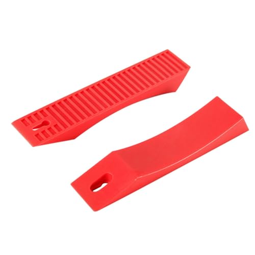 TOBBOMEY Portable Protective Silicone Pad Anti-slip for Deadlifts Red Weightlifting Accessory