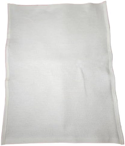 12 Pack - 18" x 32" Huck Towels for Embroidery, Household, Dish and Hand Cleaning - Medical Grade 6-Ounce 100% Cotton Fabric - White