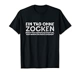Herren Geburtstagsgeschenk Freund Nerd Geschenk Bruder Zocker Gamer T-Shirt
