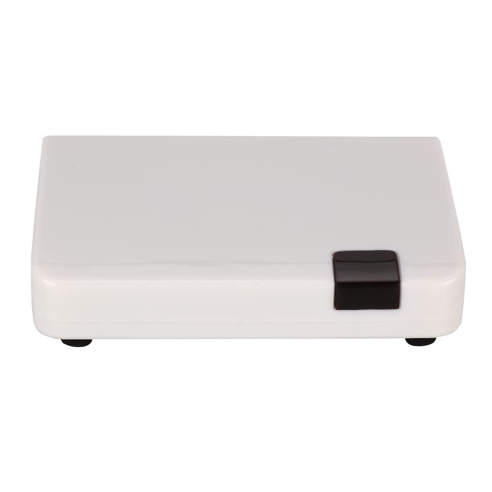 Fockety Convertidor HDMI a RF, Señal a Señal Cableada 1080P HDMI RF Modulador Coax Converter, Mini HD Digital Video Audio Synchronization Cable Box Converter con Control Remoto, para Cable de TV(EU)
