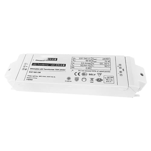 Transformateur LED variable 24V CC avec gradation fluide 150W