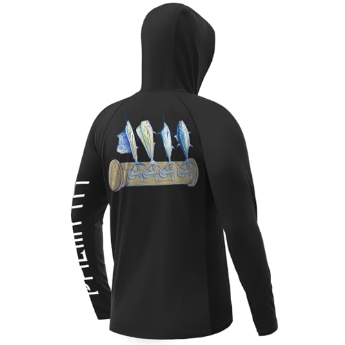 Image of Palmyth Fishing Shirts for Men Long Sleeve UPF 50+ Sun Protection Hoodie