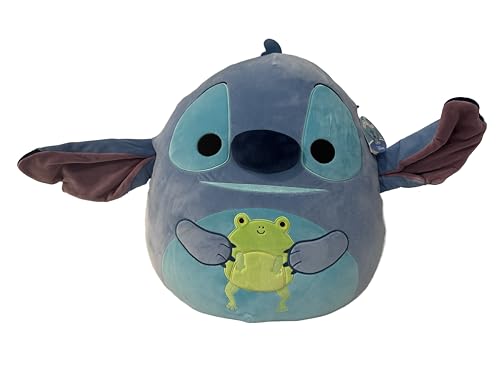 Squishmallows Original 20-Inch Stitch with Frog -...