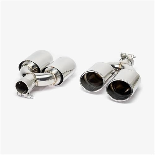 Embout d'échappement double Benz W204 pour remplacer le silencieux rouillé style C63