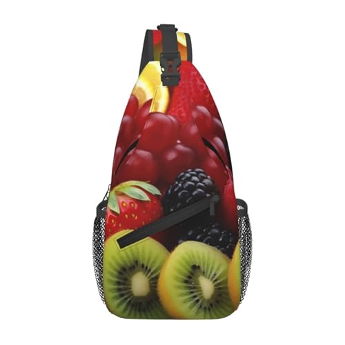 Bolso cruzado tipo bandolera para trekking y ciclismo miniatura 1