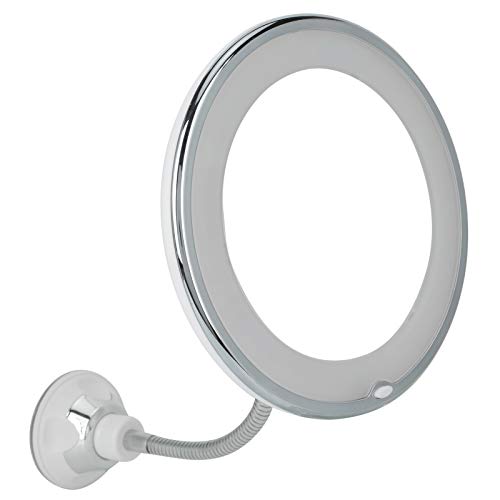 Miroir grossissant 10X à LED pour ne plus manquer aucun détail lors du maquillage