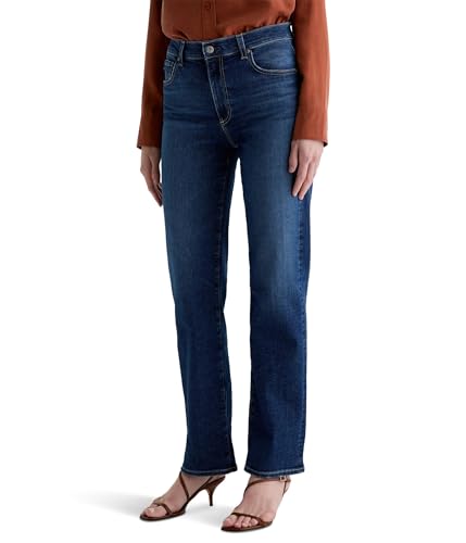 AG Women's Brinley Mid-Rise Straight in Poetic