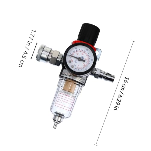 Filtre compresseur air manomètre régulateur pression pneumatique