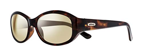 Revo Allana Eyewear - Unisex - Sunglasses, Tortoise Frame, Champagne Lens, RE 1064 02 CH2