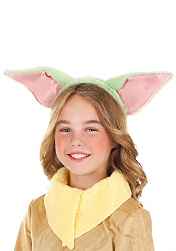 STAR WARS Girls Grogu Ears Headband, Halloween Costume Accessory for Children, Kids - Officially Licensed Standard
